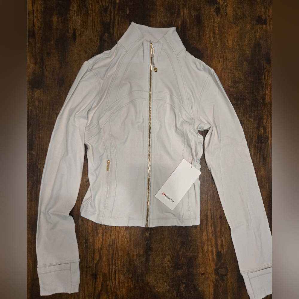 lululemon athletica Light Gray Utility Jacket